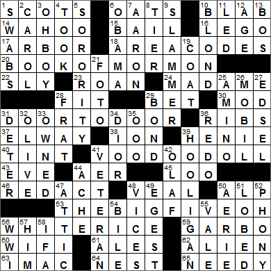 08 Sep 14 New York Times Crossword Solution