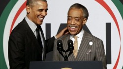 AA - Obama and Sharpton