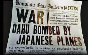 AA - Pearl Harbor Headlines