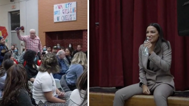 ‘Only Two F*cking Genders’: Ocasio-Cortez Townhall Goes Completely Haywire As Protesters Shout Her Down thumbnail