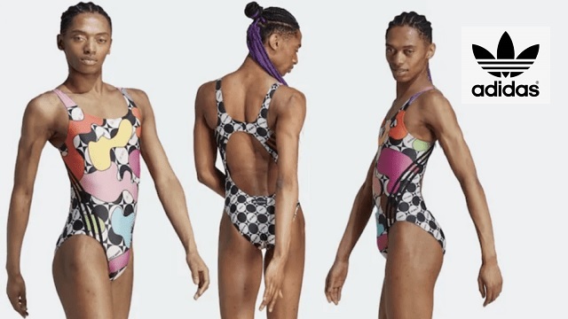 Adidas Uses Men to Model Female Swimsuits thumbnail