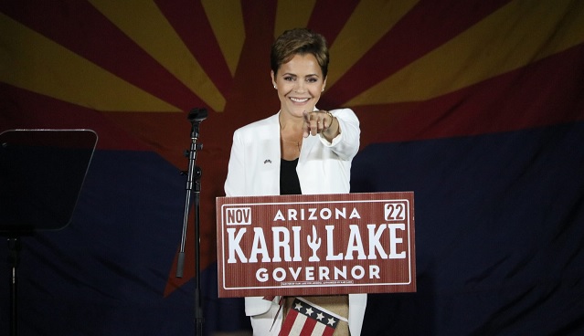 WATCH: Arizona Gubernatorial Candidate Kari Lake Destroys CNN Reporter Right to Her Face thumbnail