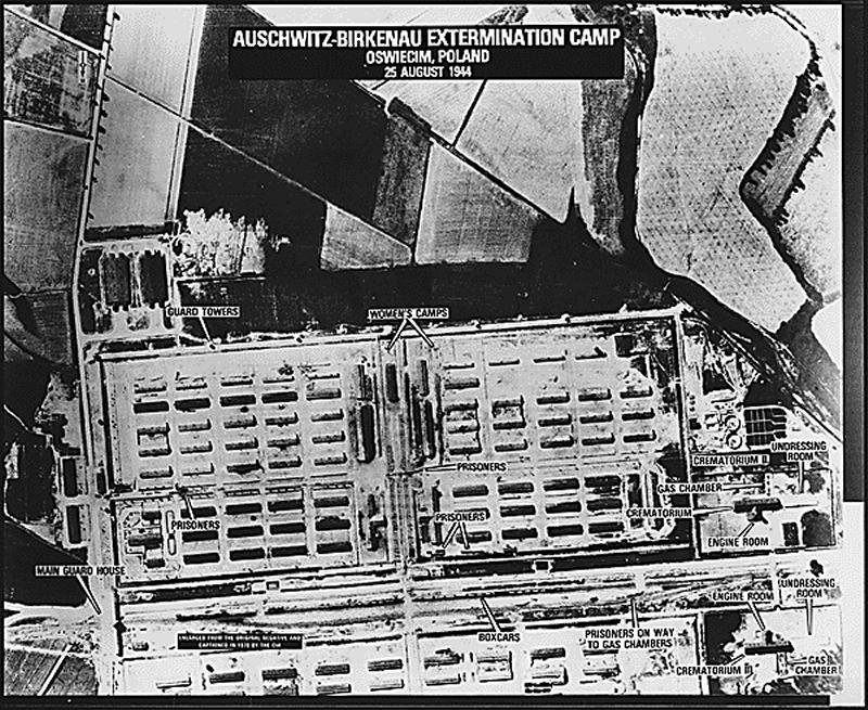 Auschwitz-Burkenau Extermination Camp 8 15 1944