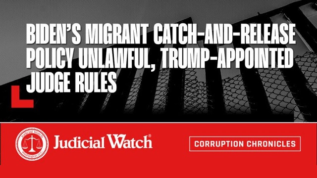 Biden’s Migrant Catch-and-Release Policy Unlawful, Trump-Appointed Judge Rules thumbnail