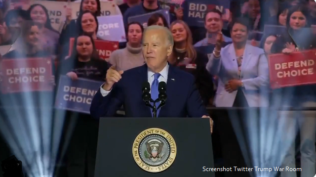 Social Media Goes Ballistic As Biden Speech Devolves Into Word Soup And Supporters Clap ‘Like Brainless Seals’ thumbnail