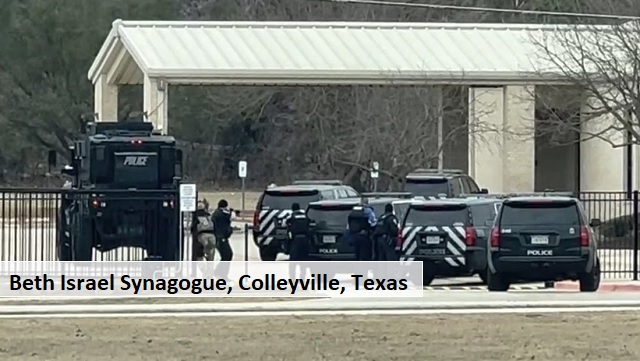 TEXAS: Muslim takes hostages at synagogue, says he will kill people if anyone gets close thumbnail