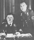 Bladur von Schirach (left)