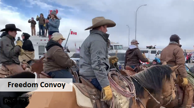 WATCH: Cowboys Join Truckers Freedom Convoy thumbnail