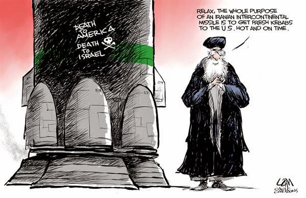 Cartoon - Iran Threat to US