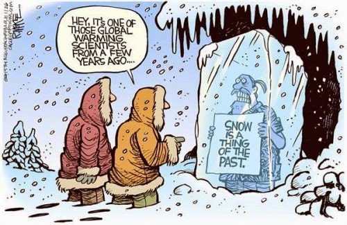 Cartoon - More GW and Snow