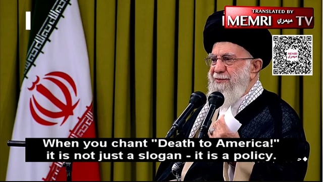 Iranian Supreme Leader Ayatollah Ali Khamenei: Death To America Is Not Just A Slogan, It Is A Policy thumbnail