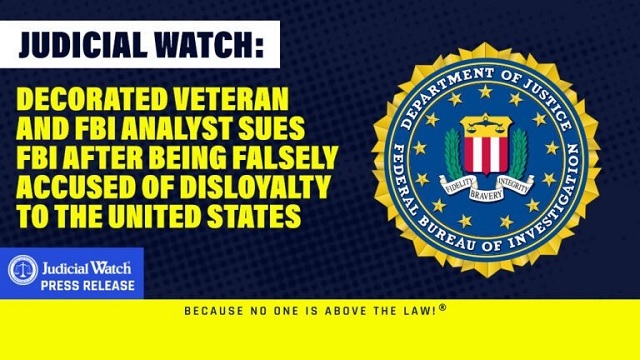 Decorated Veteran and FBI Analyst Sues FBI after Being Falsely Accused of Disloyalty to the United States thumbnail