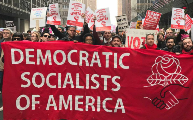 Democratic Socialists of America to Rally in NYC’s Times Square and Cheer Hamas thumbnail