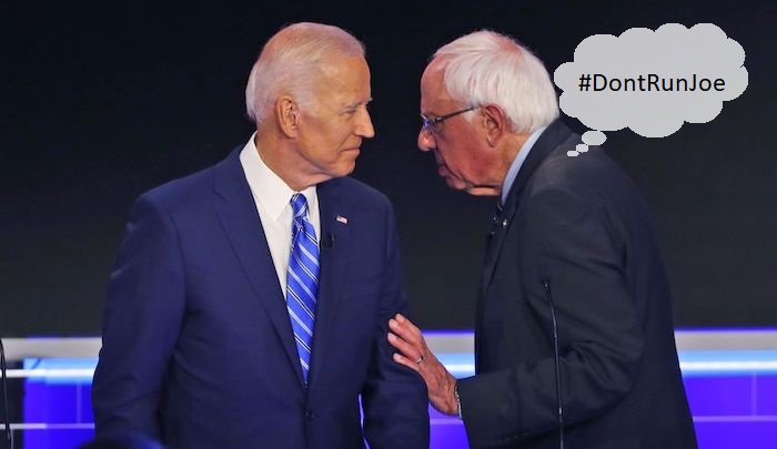 Bernie Sanders’ Dark Money Political Coordinator Launches #DontRunJoe thumbnail