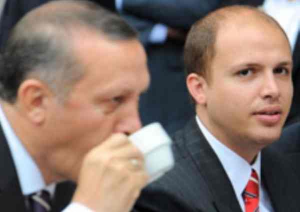 Erdogan and son Bilal