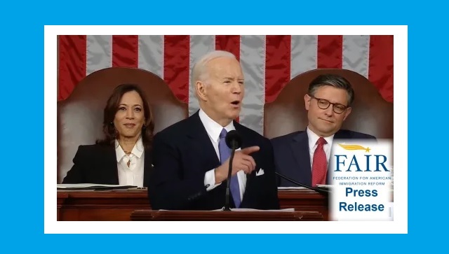 Biden Uses the State of the Union Address to Blame Congress for a Border Crisis He Does Not Want to Solve thumbnail