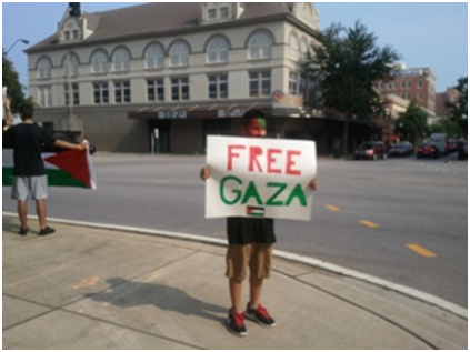 Free Gaza Poster in Pensacola