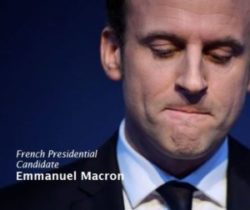 French Presidential Candidate Emmanuel Macron