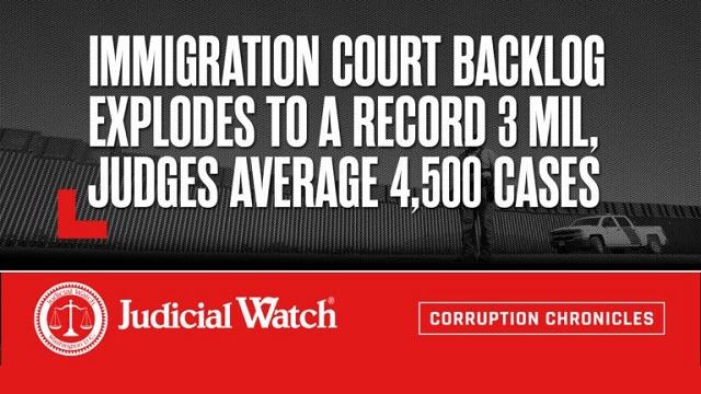 Immigration Court Backlog Explodes to a Record 3 Million, Judges Average 4,500 Cases thumbnail