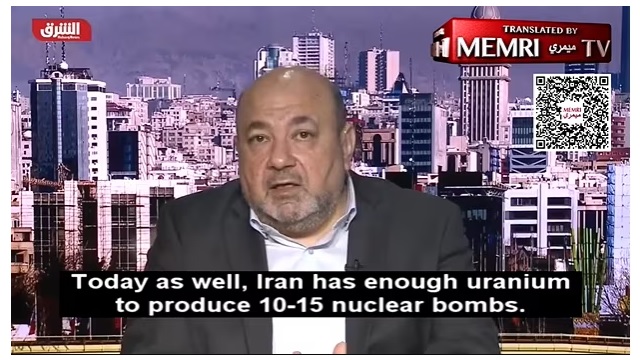 VIDEO: Iran Has Enough Uranium To Produce 15 Nuclear Bombs thumbnail