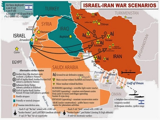 Israel - Iran War Scenarios  12-14