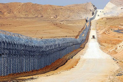 Israel Wall with Egypt Sinai