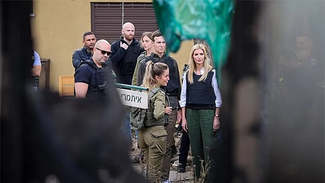 Ivanka Trump, Kushner visit site of massacre in Israel thumbnail