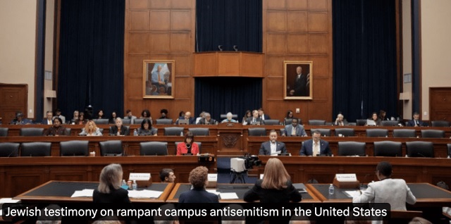 Jewish Students Tell House Committee: ‘It’s Open Season on Jews on Our Campus’ thumbnail