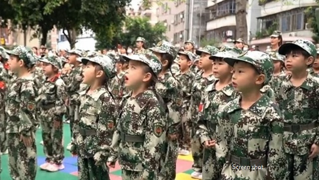 The Chinese Military Is Training Kindergarteners For War In Bootcamps Across The Country thumbnail