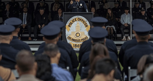 NOT SATIRE: LAPD Swears in Police Officers Who are DACA Recipients and Entered the U.S. Illegally thumbnail