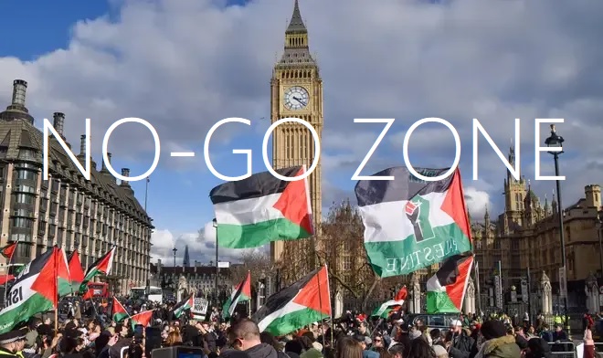 Central London Becomes ‘No-Go Zone’ for Jews thumbnail