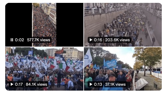 VIDEOS OF MASS PROTESTS ACROSS EUROPE: Against Food, Energy Prices, EU Green Edicts, Ukraine War thumbnail