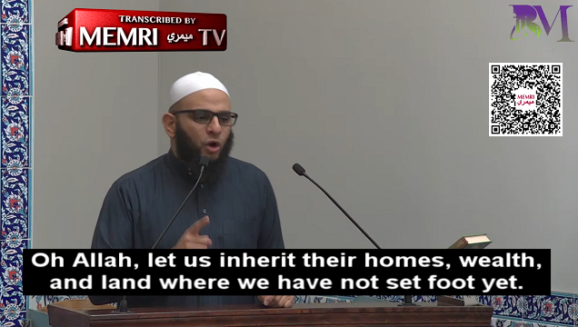 BAYONNE, NEW JERSEY: Muslim cleric, ‘Oh Allah, punish the infidels. Oh Allah, let us inherit their homes, wealth, and land.’ thumbnail