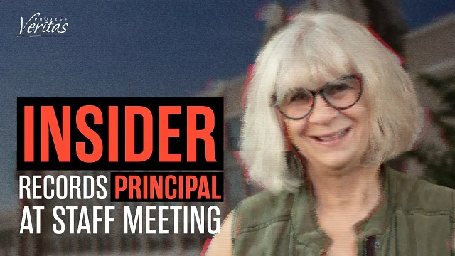 VIDEO EXPOSE: Will Rogers Principal Begs Not to Be Recorded in Staff Meeting Saying ‘Don’t Make Me Feel Like Project Veritas Is With Us’ thumbnail