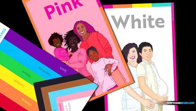 NORTH CARILINA: Preschool Shows Kids LGBT Flashcards Featuring A Pregnant Man thumbnail