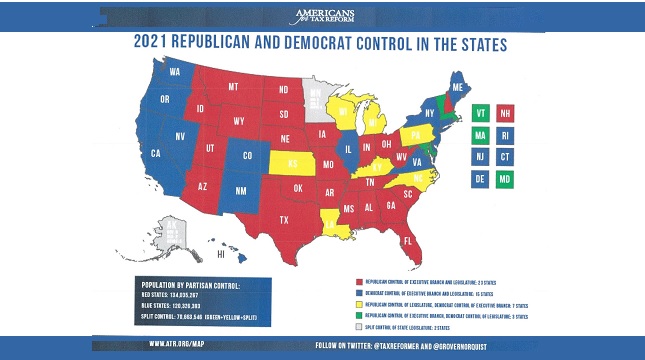 Which Political Party Will Control Which of the States in 2022? thumbnail