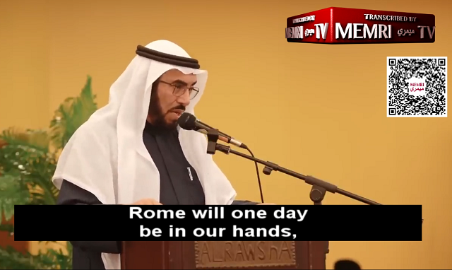 Muslim Brotherhood Leader: Oct. 7 Paves Way for Conquest of Rome thumbnail