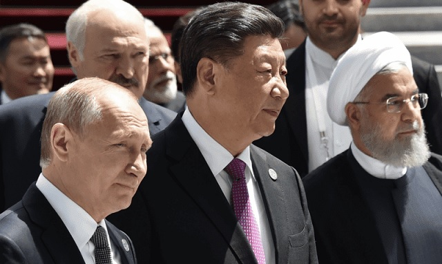 China, Russia, Iran Team Up for Military Exercises in Middle East thumbnail