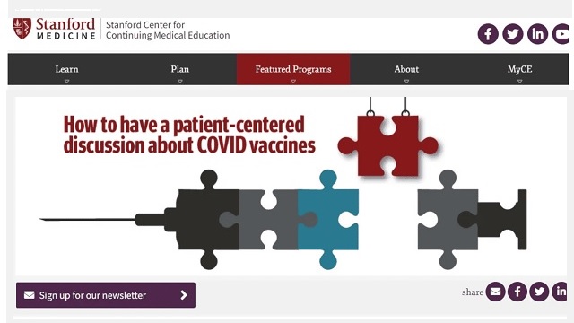 STANFORD Tells Doctors To Give False Information In Order to Overcome Vaccine Resistance thumbnail
