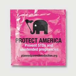 Send a condom to a Republican delegate!