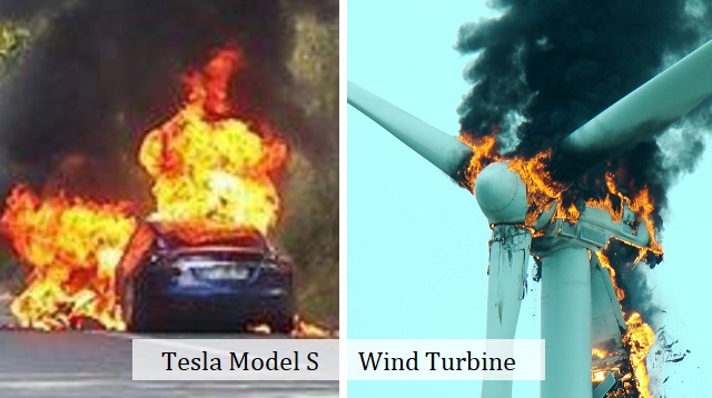 Which Burns Faster, Wind Turbines or EVs?