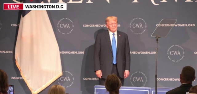 Watch President Trump’s Speeches at the Concerned Women of America and Pray, Vote, Stand Summits thumbnail