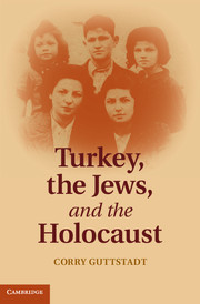 Turkey, the Jews and the Holoacuast cover