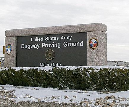 US Army Dugway Proving Ground Main Gate