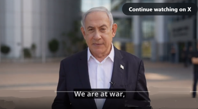 ‘We Are At War’: Netanyahu Declares Mass Mobilization Following Massive Surprise Hamas Attack thumbnail