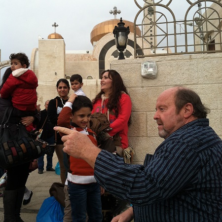 bob armstrong with Iraqi christians