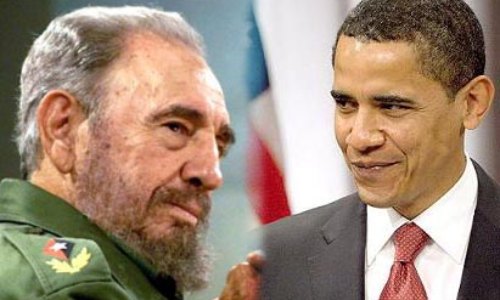 Image result for obama with fidel castro