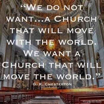 ck chesterton church quote