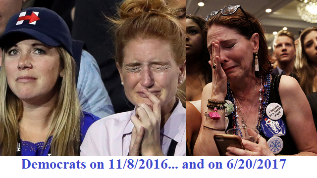 Image result for images of  weeping Democrats