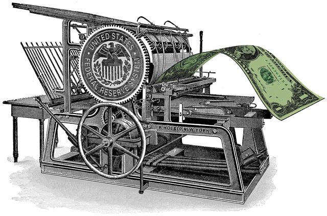 federal reserve printing press